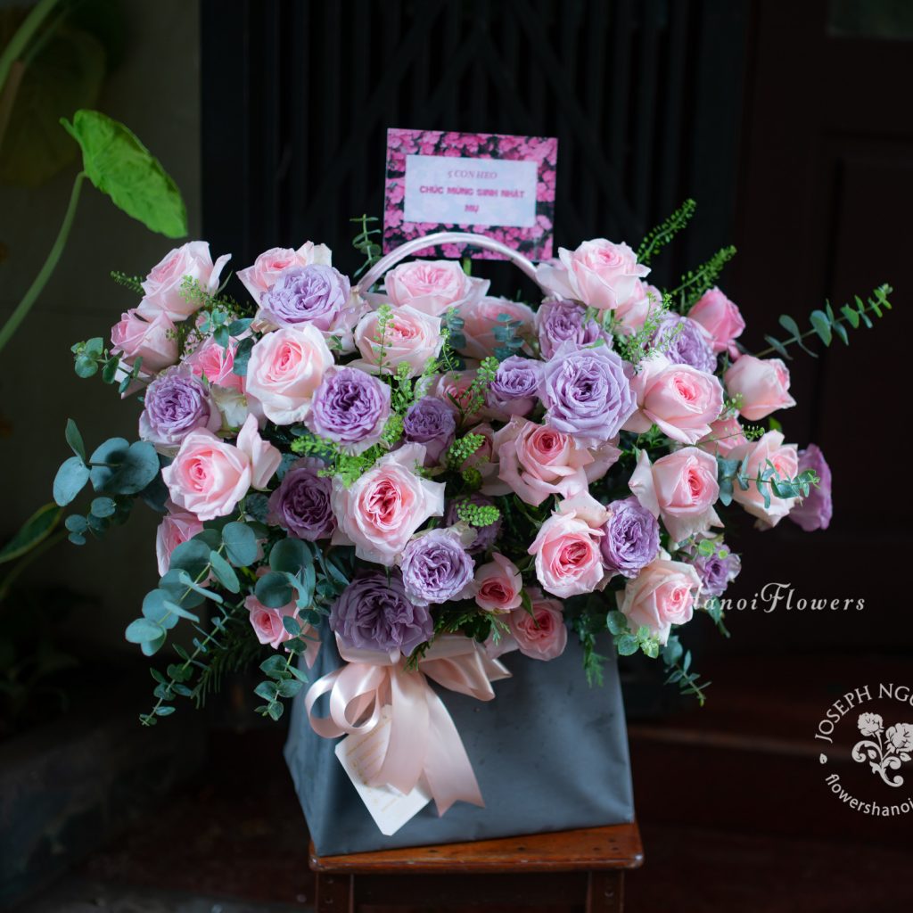 Điện hoa online - Dịch vụ nhắn gửi lời yêu thương qua từng bông hoa